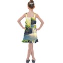 Waterfall River Nature Forest Kids  Overall Dress View2