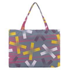 Background Abstract Non Seamless Zipper Medium Tote Bag by Pakrebo