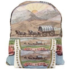 Historical Coat Of Arms Of Idaho Territory Giant Full Print Backpack by abbeyz71