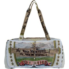 Historical Coat Of Arms Of Idaho Territory Multi Function Bag