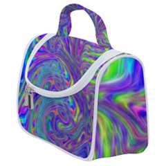 Abstractwithblue Satchel Handbag