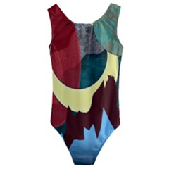 Moonscape Kids  Cut-out Back One Piece Swimsuit