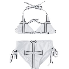Anchored Cross Kids  Classic Bikini Set