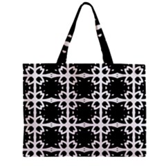 Seamless Pattern Design Ornament Zipper Mini Tote Bag by Pakrebo