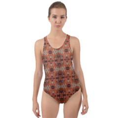 Rp-2-8 Cut-out Back One Piece Swimsuit