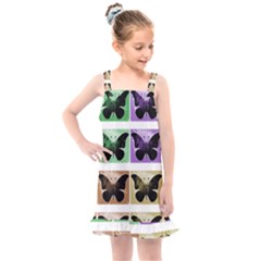 Seamless Wallpaper Butterfly Kids  Overall Dress