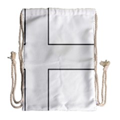 Cross Of St Philip Drawstring Bag (large) by abbeyz71