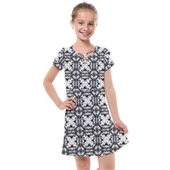 Seamless Wallpaper Pattern Ornamen Black White Kids  Cross Web Dress