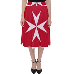 Civil Ensign Of Malta Classic Midi Skirt by abbeyz71