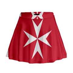 Civil Ensign Of Malta Mini Flare Skirt by abbeyz71