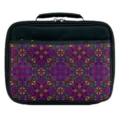 Triangle Pattern Kaleidoscope Color Lunch Bag by Pakrebo