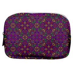 Triangle Pattern Kaleidoscope Color Make Up Pouch (small) by Pakrebo