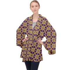 Seamless Wallpaper Pattern Ornament Vintage Velvet Kimono Robe