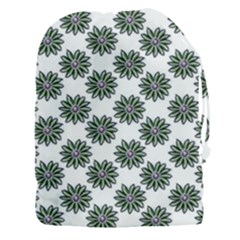 Graphic Pattern Flowers Drawstring Pouch (xxxl) by Pakrebo