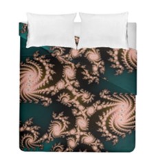 Fractal Pattern Abstraction Duvet Cover Double Side (full/ Double Size)