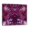 Pink fractal lace Deluxe Canvas 24  x 20  (Stretched) View1