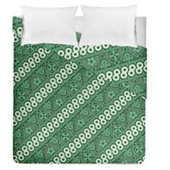 Batik Pattern Java Indonesia Duvet Cover Double Side (Queen Size)