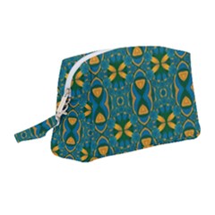 Seamless Wallpaper Pattern Art Pattern Wristlet Pouch Bag (medium) by Pakrebo