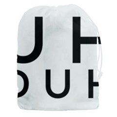 Uh Duh Drawstring Pouch (xxxl)