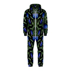 Pattern Thistle Structure Texture Hooded Jumpsuit (kids) by Pakrebo