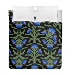 Pattern Thistle Structure Texture Duvet Cover Double Side (full/ Double Size)