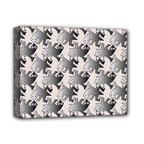 Seamless Tessellation Background Deluxe Canvas 14  x 11  (Stretched)