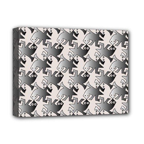 Seamless Tessellation Background Deluxe Canvas 16  x 12  (Stretched) 