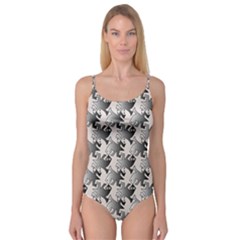 Seamless Tessellation Background Camisole Leotard 