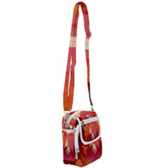 Fire Abstract Cartoon Red Hot Shoulder Strap Belt Bag by Pakrebo