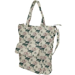 Floral Pattern Scrapbook Seamless Shoulder Tote Bag by Pakrebo