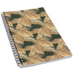 Scrapbook Leaves Decorative 5 5  X 8 5  Notebook by Pakrebo