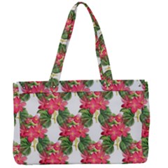 Floral Seamless Decorative Spring Canvas Work Bag by Pakrebo