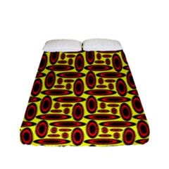 Rby-2-5 Fitted Sheet (full/ Double Size) by ArtworkByPatrick