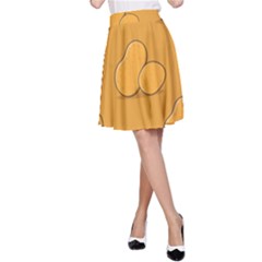 Fresh Potato Root A-line Skirt by HermanTelo