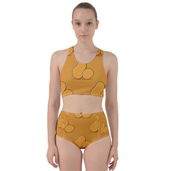 Fresh Potato Root Racer Back Bikini Set