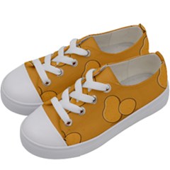 Fresh Potato Root Kids  Low Top Canvas Sneakers by HermanTelo