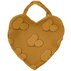 Fresh Potato Root Giant Heart Shaped Tote by HermanTelo