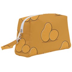 Fresh Potato Root Wristlet Pouch Bag (large)