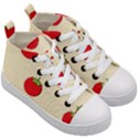 Fresh Tomato Kids  Mid-Top Canvas Sneakers View3