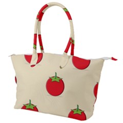 Fresh Tomato Canvas Shoulder Bag