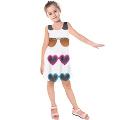 Eyeglasses Kids  Sleeveless Dress