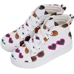 Eyeglasses Kids  Hi-top Skate Sneakers by HermanTelo