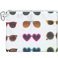 Eyeglasses Canvas Cosmetic Bag (XXXL)