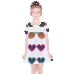 Eyeglasses Kids  Simple Cotton Dress