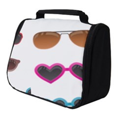 Eyeglasses Full Print Travel Pouch (Small)