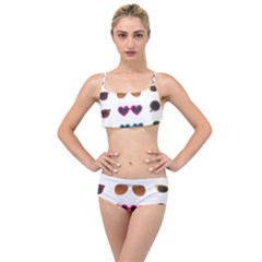 Eyeglasses Layered Top Bikini Set by HermanTelo