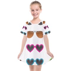 Eyeglasses Kids  Smock Dress