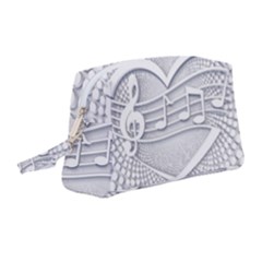 Circle Music Wristlet Pouch Bag (medium)