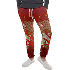 Abstract Flower Men s Jogger Sweatpants