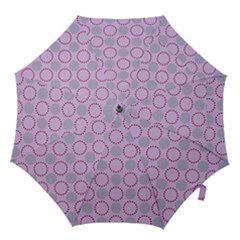 Circumference Point Pink Hook Handle Umbrellas (medium) by HermanTelo